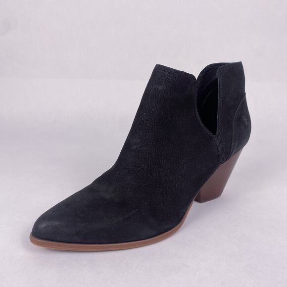 Frye Reina Cut Out Suede Bootie 9.5 - Picture 2 of 8